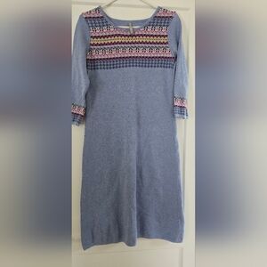 Hanna Andersson Women's Colorful Patterned Dress. Cotton